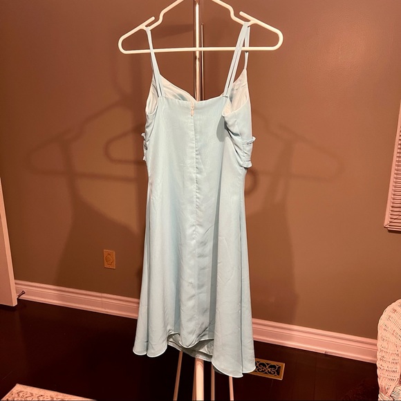Turquoise semi-formal dress - Picture 3 of 3